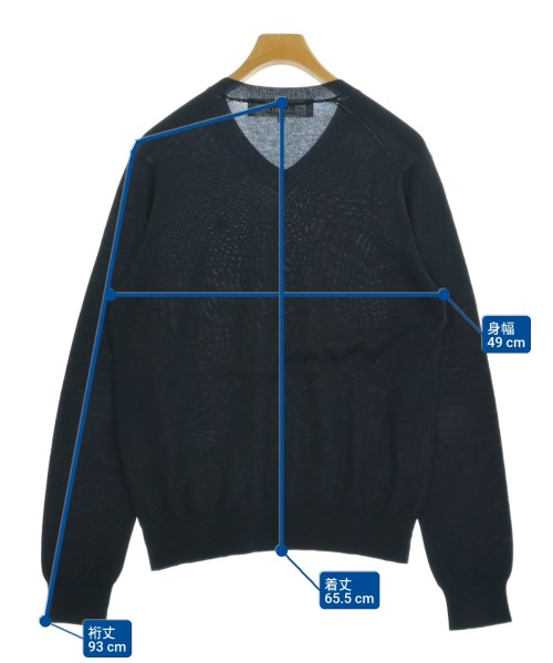 PLAY COMME des GARCONS（プレイコムデギャルソン）ニット・セーター 紺 サイズ:M メンズ/2200690291032
