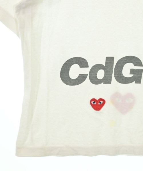 PLAY COMME des GARCONS（プレイコムデギャルソン）Tシャツ・カットソー 白 サイズ:S メンズ/2200684551074