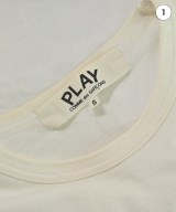 PLAY COMME des GARCONS（プレイコムデギャルソン）Tシャツ・カットソー 白 サイズ:S メンズ/2200684551074