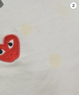 PLAY COMME des GARCONS（プレイコムデギャルソン）Tシャツ・カットソー 白 サイズ:S メンズ/2200684551074