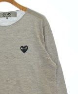 PLAY COMME des GARCONS（プレイコムデギャルソン）ニット・セーター グレー サイズ:M メンズ/2200691835020