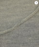 PLAY COMME des GARCONS（プレイコムデギャルソン）ニット・セーター グレー サイズ:M メンズ/2200691835020