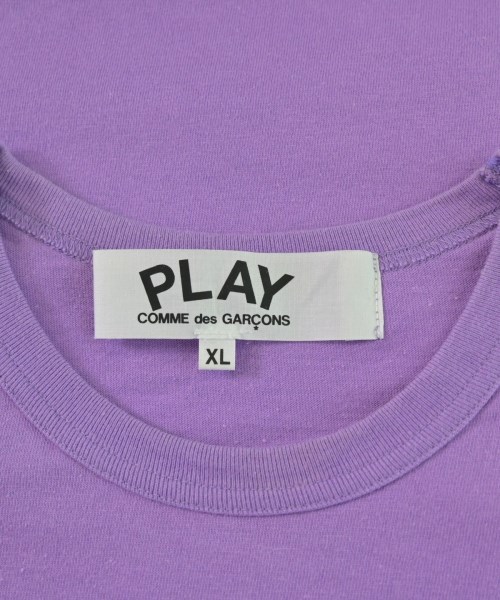 PLAY COMME des GARCONS（プレイコムデギャルソン）Tシャツ・カットソー 紫 サイズ:XL メンズ/2200691971070