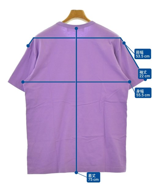 PLAY COMME des GARCONS（プレイコムデギャルソン）Tシャツ・カットソー 紫 サイズ:XL メンズ/2200691971070