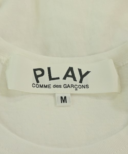 PLAY COMME des GARCONS（プレイコムデギャルソン）Tシャツ・カットソー 白 サイズ:M レディース/2200691793191