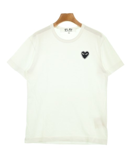 PLAY COMME des GARCONS(プレイコムデギャルソン)Tシャツ・カットソー 白 サイズ:S/2200691793207