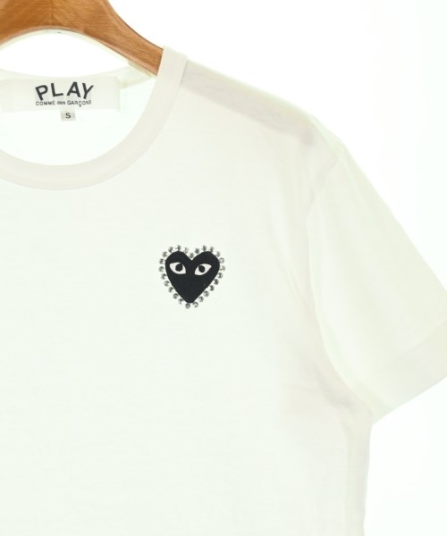 PLAY COMME des GARCONS（プレイコムデギャルソン）Tシャツ・カットソー 白 サイズ:S レディース/2200691793207