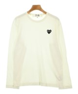 PLAY COMME des GARCONS（プレイコムデギャルソン）Tシャツ・カットソー 白 サイズ:M レディース/2200691793221