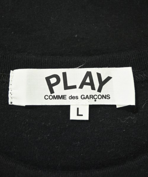 PLAY COMME des GARCONS（プレイコムデギャルソン）Tシャツ・カットソー 黒 サイズ:L レディース/2200692463031