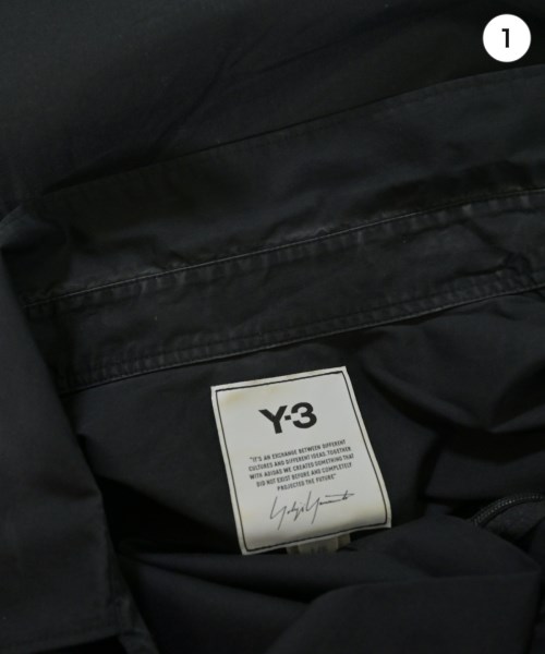 Y-3（ワイスリー）カジュアルシャツ 黒 サイズ:L メンズ/2200635536037