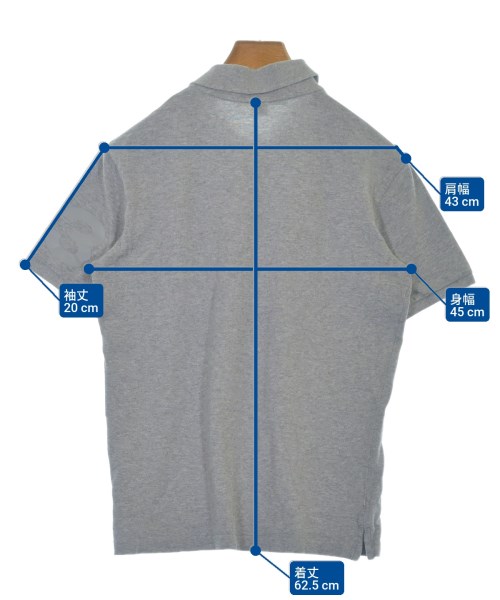 Y-3（ワイスリー）ポロシャツ グレー サイズ:M メンズ/2200639250069