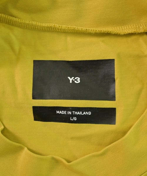 Y-3（ワイスリー）Tシャツ・カットソー 黄 サイズ:L メンズ/2200640304041