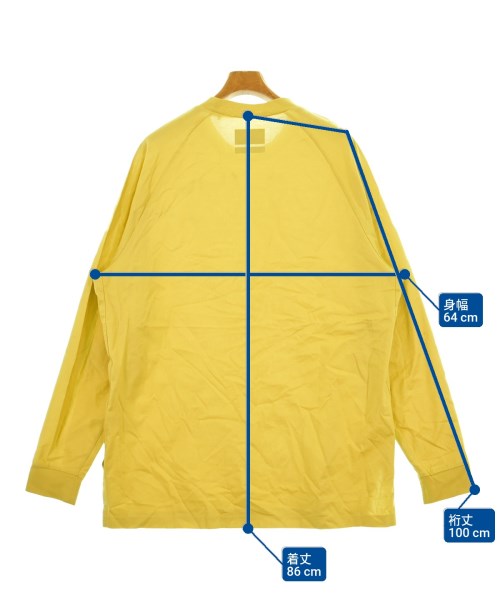 Y-3（ワイスリー）Tシャツ・カットソー 黄 サイズ:L メンズ/2200640304041