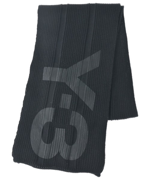 Y-3(ワイスリー)マフラー 黒 サイズ:-/2200642413253