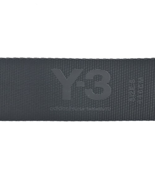 Y-3（ワイスリー）ベルト 黒 サイズ:S メンズ/2200623781098