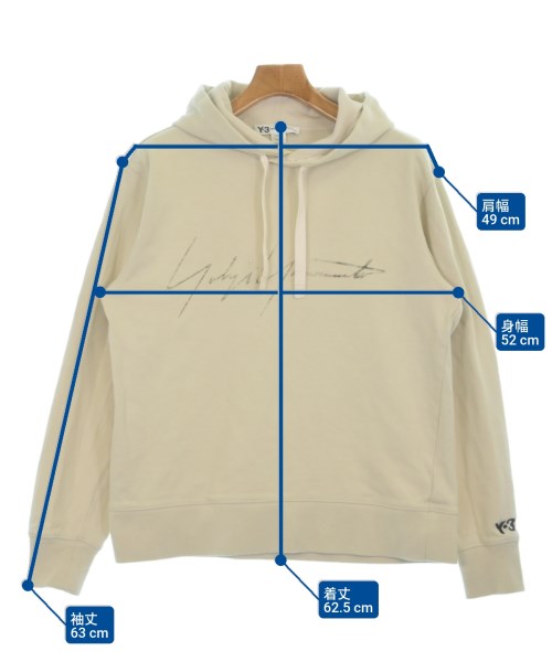 Y-3（ワイスリー）パーカー 白 サイズ:XS メンズ/2200624274032