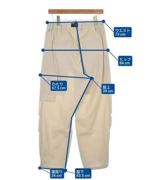 Y-3（ワイスリー）カーゴパンツ ベージュ サイズ:XS メンズ/2200624274100