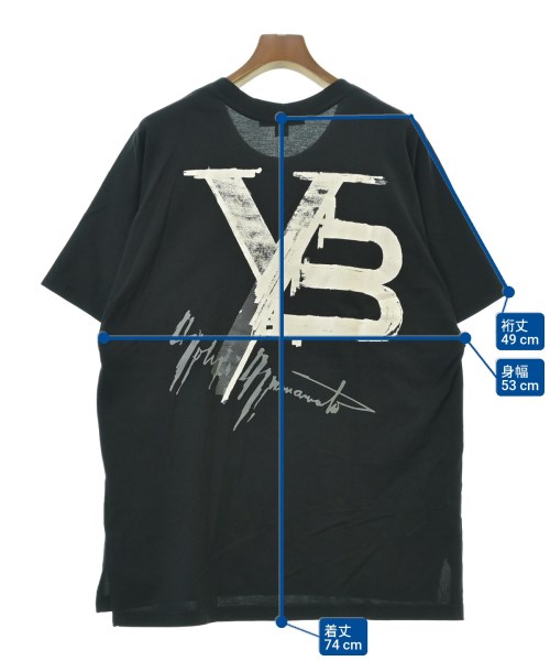 Y-3（ワイスリー）Tシャツ・カットソー 黒 サイズ:S メンズ/2200610085086