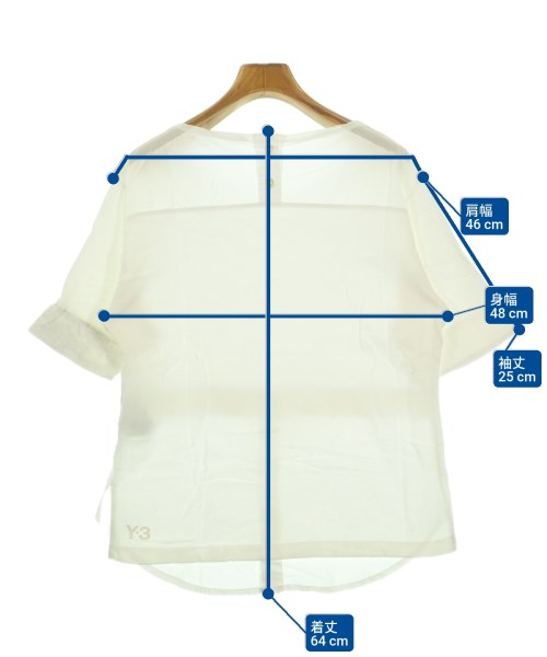 Y-3（ワイスリー）Tシャツ・カットソー 白 サイズ:XS レディース/2200627339233