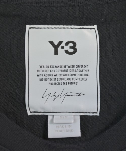 Y-3（ワイスリー）Tシャツ・カットソー 黒 サイズ:M メンズ/2200615895062