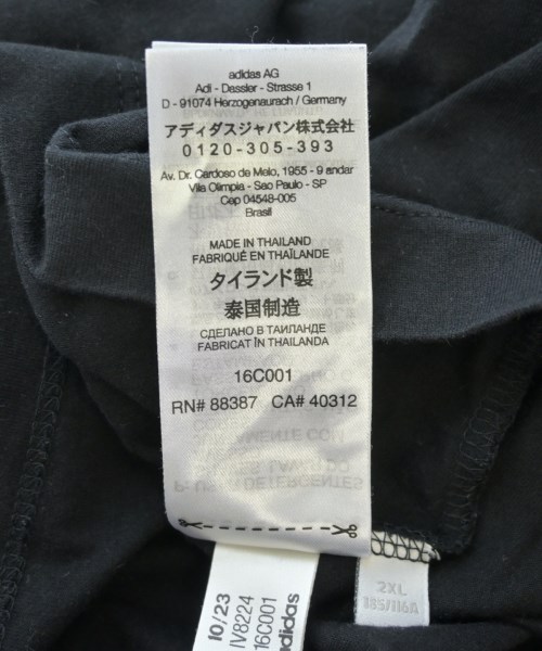 Y-3（ワイスリー）Tシャツ・カットソー 黒 サイズ:2XL メンズ/2200615988191
