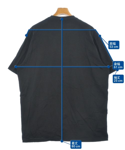 Y-3（ワイスリー）Tシャツ・カットソー 黒 サイズ:2XL メンズ/2200615988191