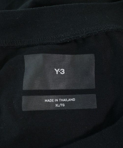 Y-3（ワイスリー）Tシャツ・カットソー 黒 サイズ:XL メンズ/2200615988351