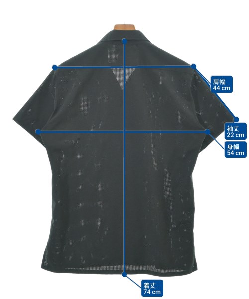 Y-3（ワイスリー）カジュアルシャツ 黒 サイズ:S メンズ/2200629980044