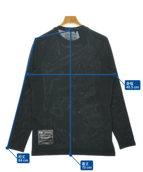 Y-3（ワイスリー）Tシャツ・カットソー 黒 サイズ:XS メンズ/2200632528035
