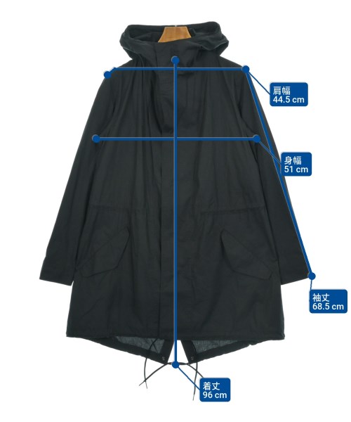 Y-3（ワイスリー）モッズコート 紺 サイズ:S メンズ/2200614045253