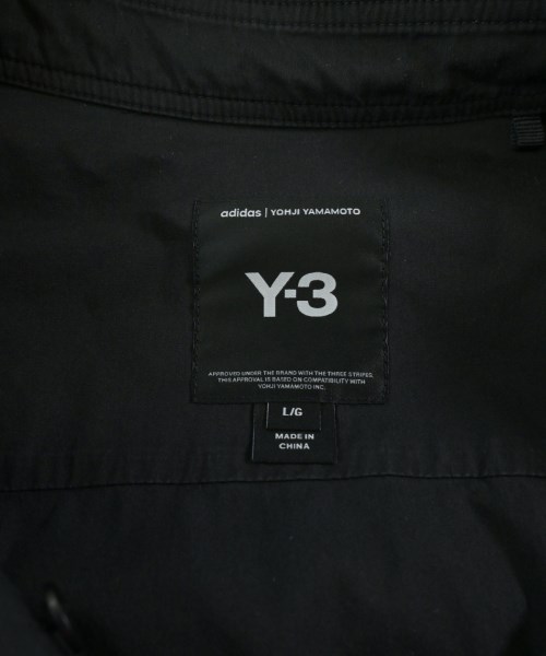 Y-3（ワイスリー）カジュアルシャツ 黒 サイズ:L メンズ/2200633039080