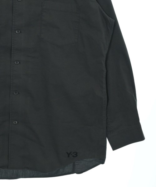 Y-3（ワイスリー）カジュアルシャツ 黒 サイズ:L メンズ/2200633039080
