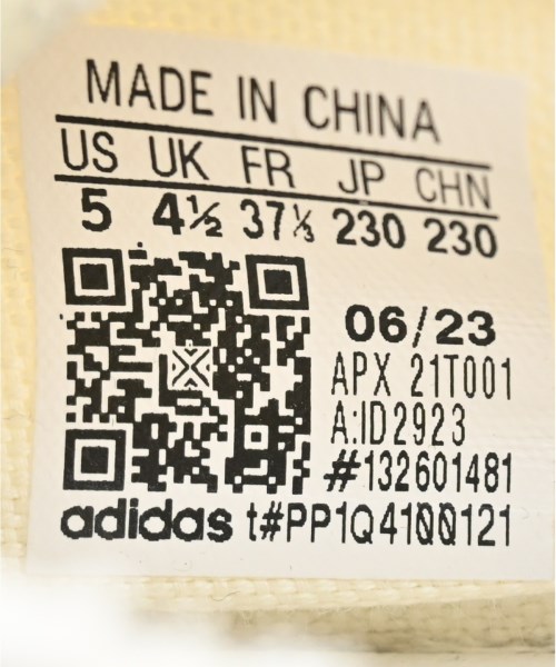 Y-3（ワイスリー）スニーカー 白 サイズ:23cm レディース/2200620387019