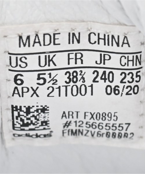 Y-3（ワイスリー）スニーカー 白 サイズ:24cm レディース/2200634458125