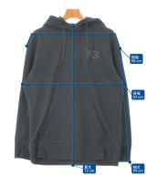 Y-3（ワイスリー）パーカー 黒 サイズ:XS メンズ/2200614504026
