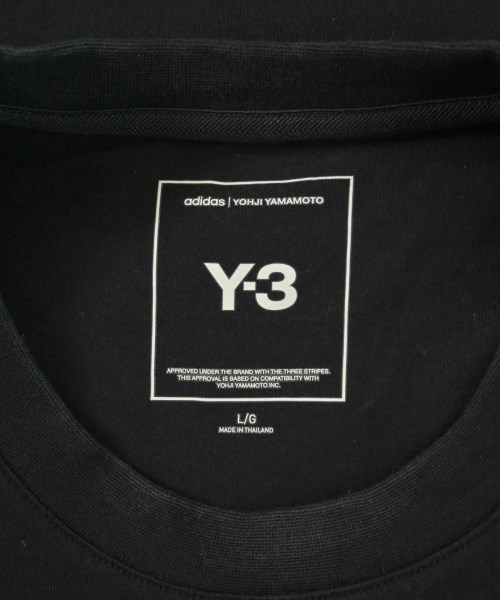 Y-3（ワイスリー）Tシャツ・カットソー 黒 サイズ:L メンズ/2200615859026