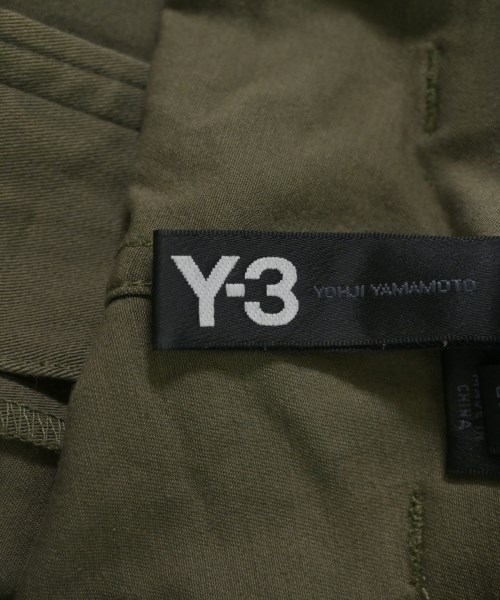Y-3（ワイスリー）クロップドパンツ カーキ サイズ:S メンズ/2200611829085