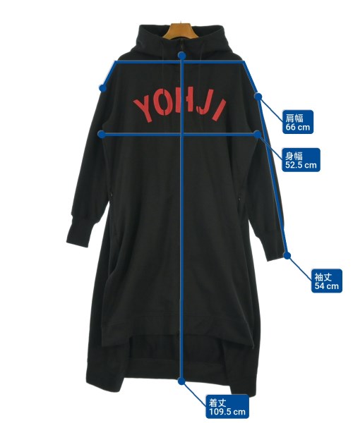 Y-3（ワイスリー）パーカー 黒 サイズ:S メンズ/2200609980286