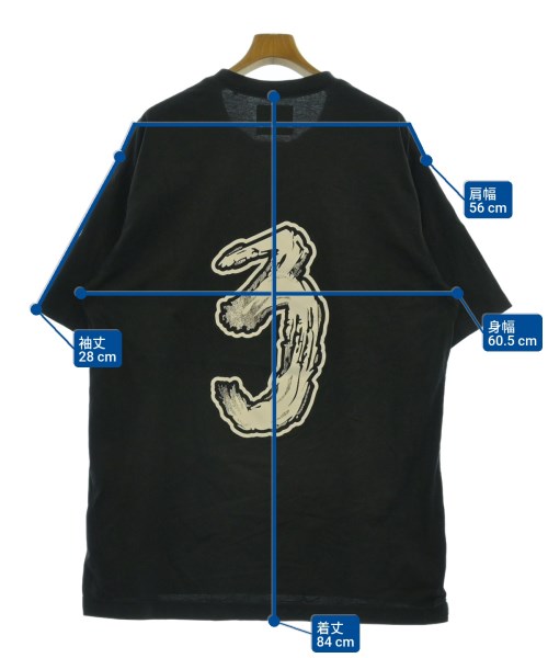Y-3（ワイスリー）Tシャツ・カットソー 黒 サイズ:M メンズ/2200612570108