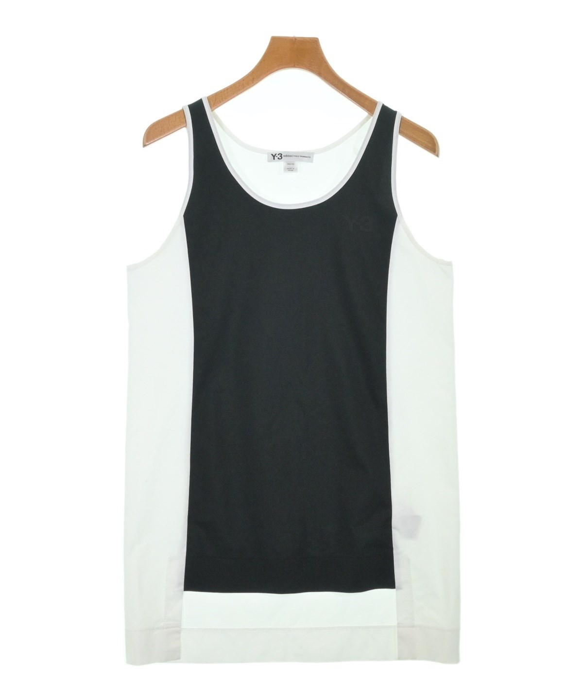 杉山 Y-3 ワイスリー レイヤード タンクトップ Y-3（ワイスリー）タンクトップ 白 サイズ:XS メンズ