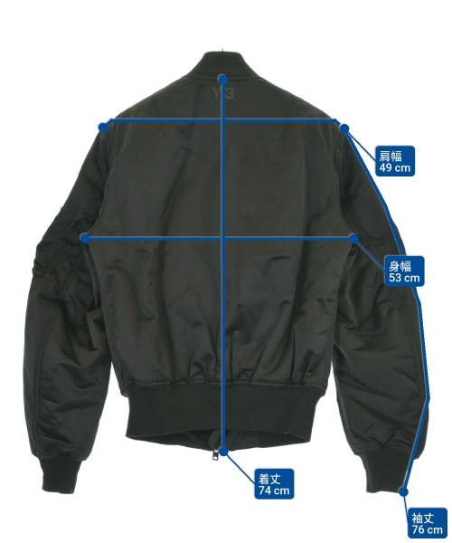 Y-3（ワイスリー）ブルゾン 黒 サイズ:XS メンズ/2200673003010