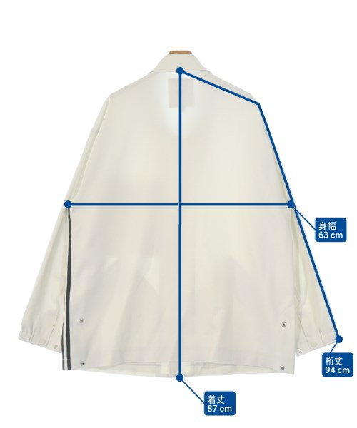 Y-3（ワイスリー）ブルゾン 白 サイズ:XL メンズ/2200673676030