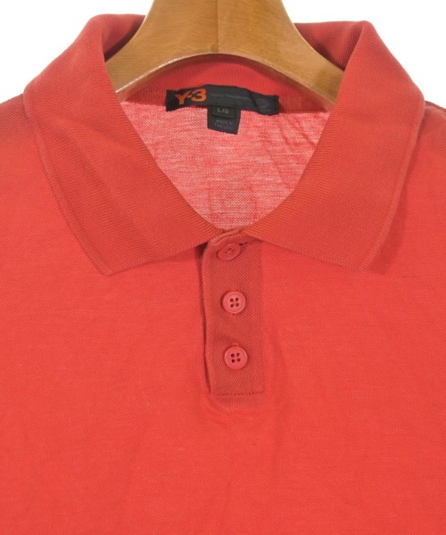 Y-3（ワイスリー）ポロシャツ 赤 サイズ:L メンズ/2200675089050