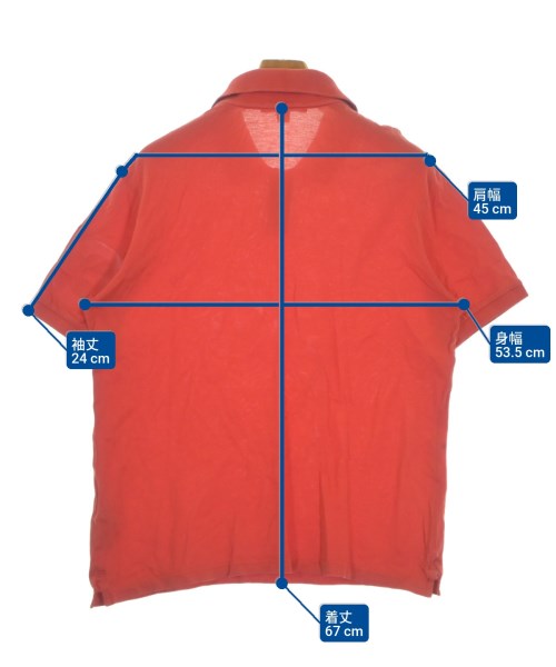 Y-3（ワイスリー）ポロシャツ 赤 サイズ:L メンズ/2200675089050