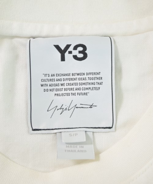 Y-3（ワイスリー）Tシャツ・カットソー 白 サイズ:S メンズ/2200679156024
