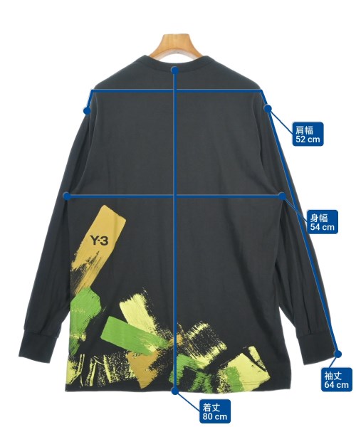 Y-3（ワイスリー）Tシャツ・カットソー 黒 サイズ:XS メンズ/2200674710207