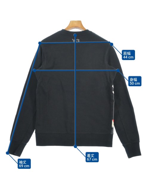 Y-3（ワイスリー）スウェット 黒 サイズ:S メンズ/2200680981011