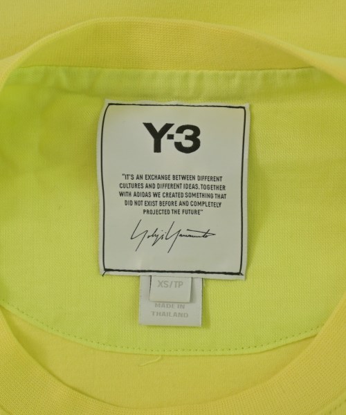 Y-3（ワイスリー）Tシャツ・カットソー 黄 サイズ:XS メンズ/2200694259267
