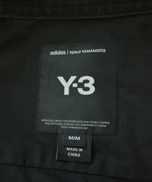 Y-3（ワイスリー）カジュアルシャツ 黒 サイズ:M メンズ/2200696795053