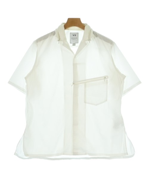 Y-3(ワイスリー)カジュアルシャツ 白 サイズ:XS/2200698584013